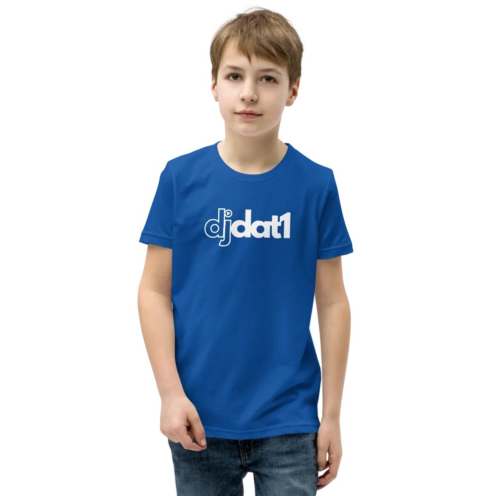 [DJDAT1] Youth T-Shirt (white logo) product image (29)