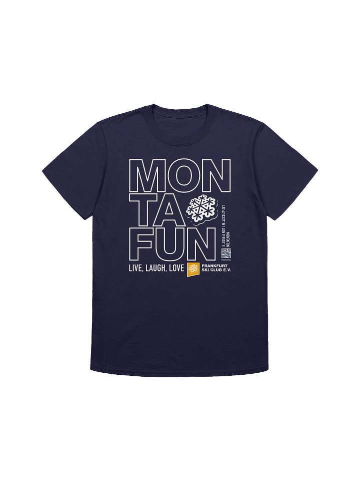 Monta(fun) Live, Laugh, Love (front only print) product image (1)