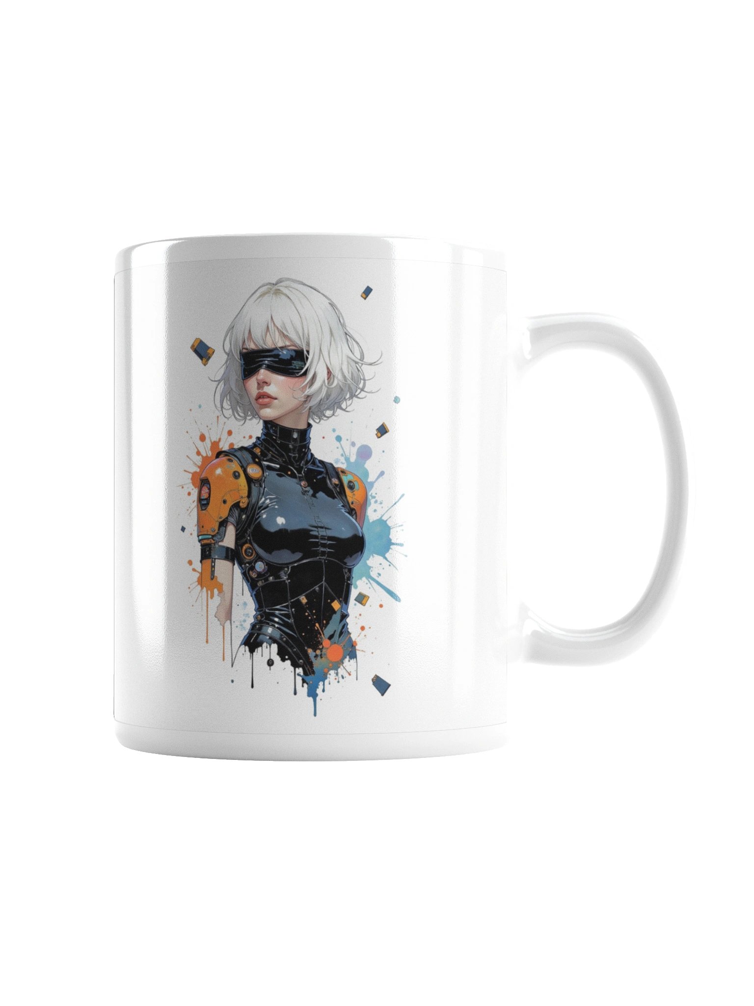 Cyber Android Warrior Coffee Mug product image (2)