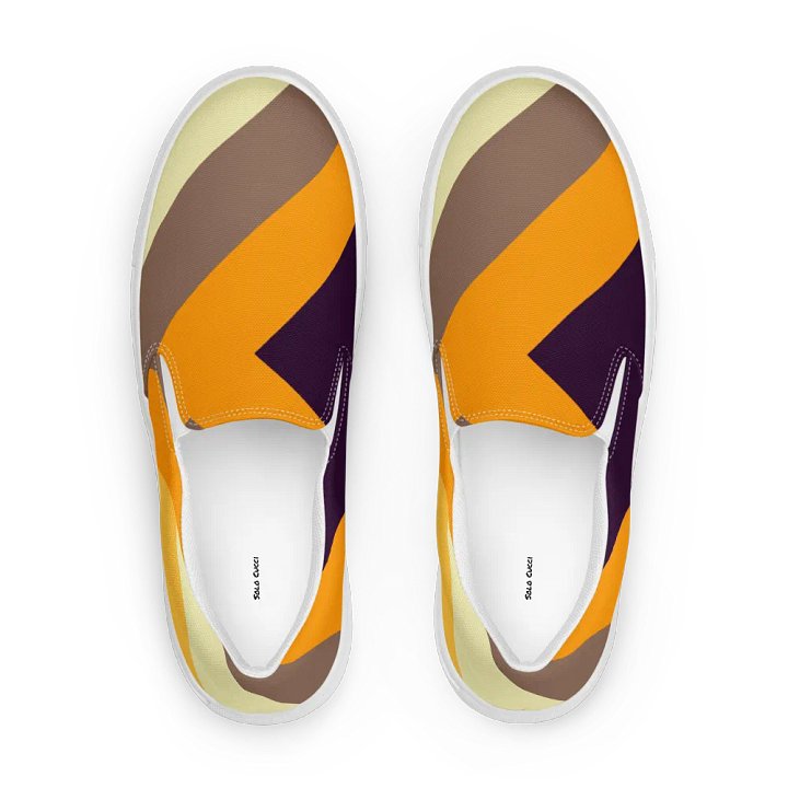 Orange Zag Slip-Ons product image (2)
