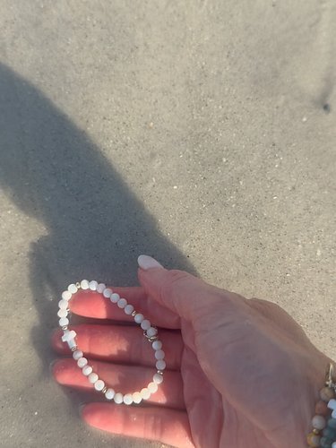 Sneak peek of the first bracelet in Soulshine’s new collection: White as Snow. 🤍

This was the very first bracelet that came ...