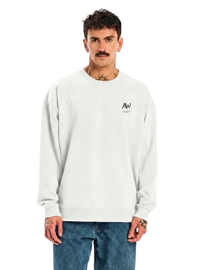 Authentic warrior/ Unisex Organic Oversized Sweatshirt product image (1)