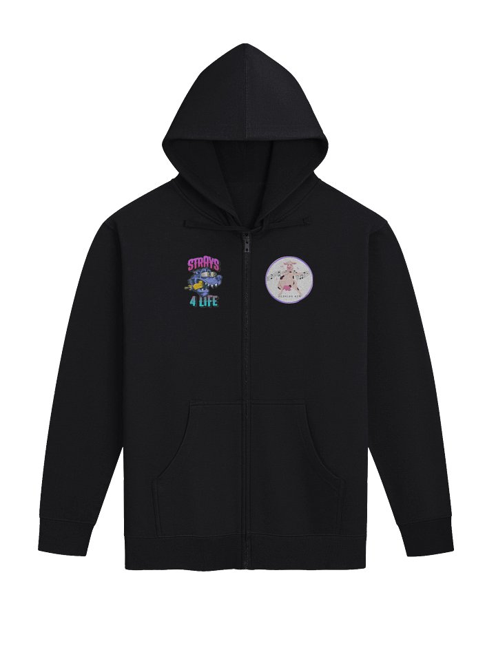 Dancing Doghouse Zip Up Hoodie product image (3)