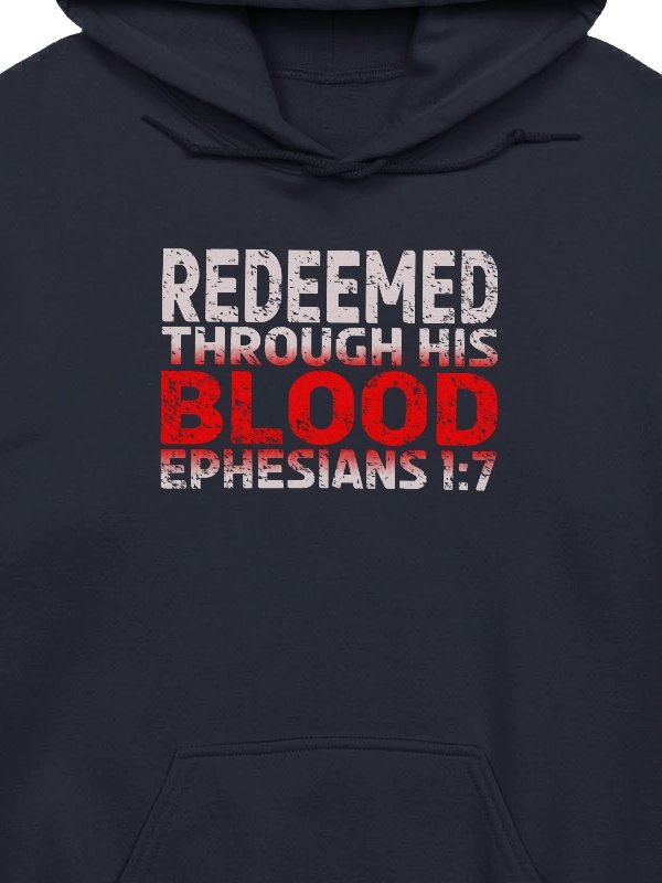Redeemed Through His Blood Hoodie product image (6)