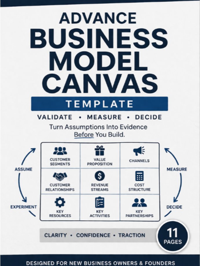Advanced Business Model Canvas Template For intermediate product image (1)