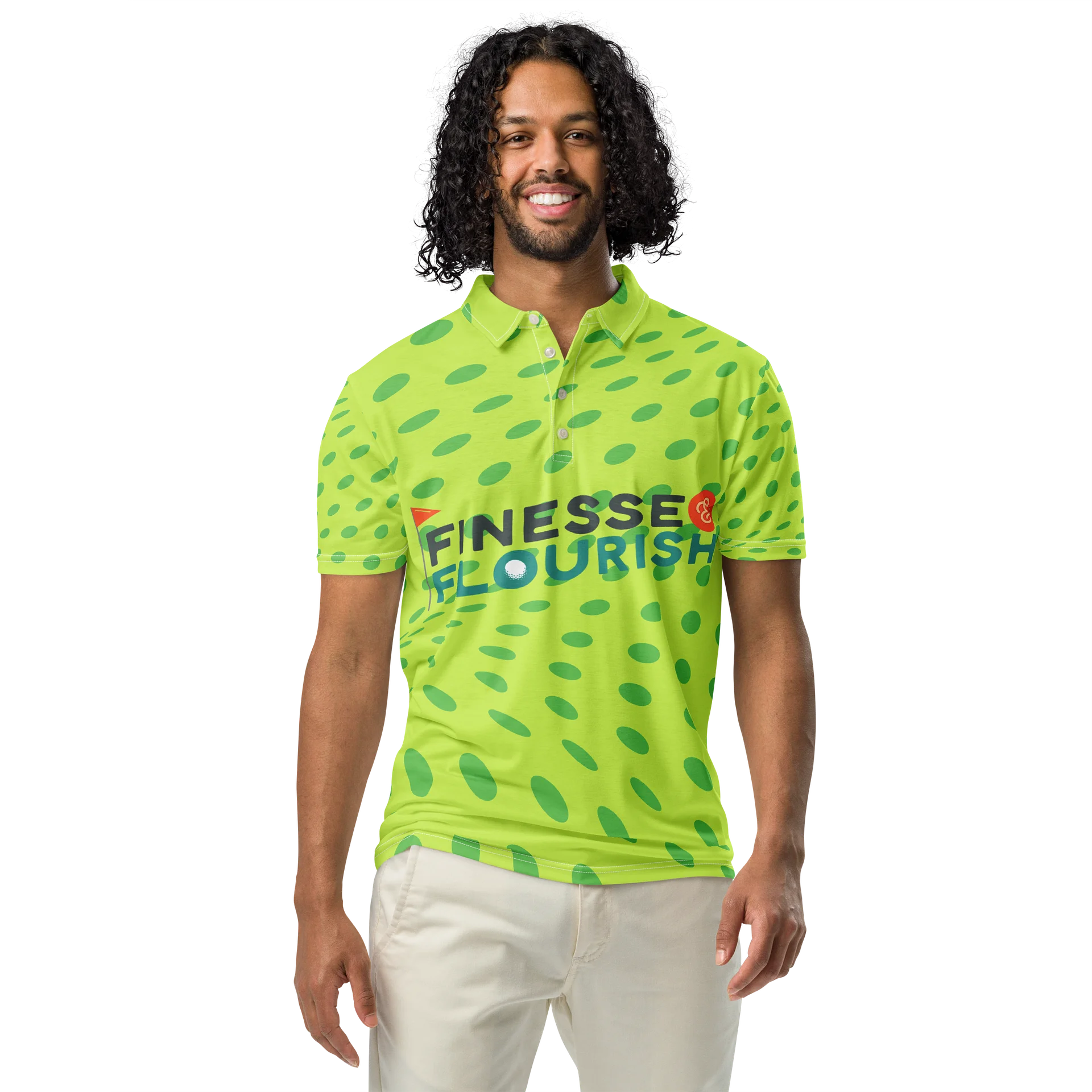 F&F Lime Slim Fit Polo Shirt product image (3)