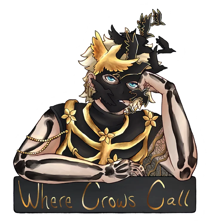 Khrysos Where Crows Call Sticker product image (1)