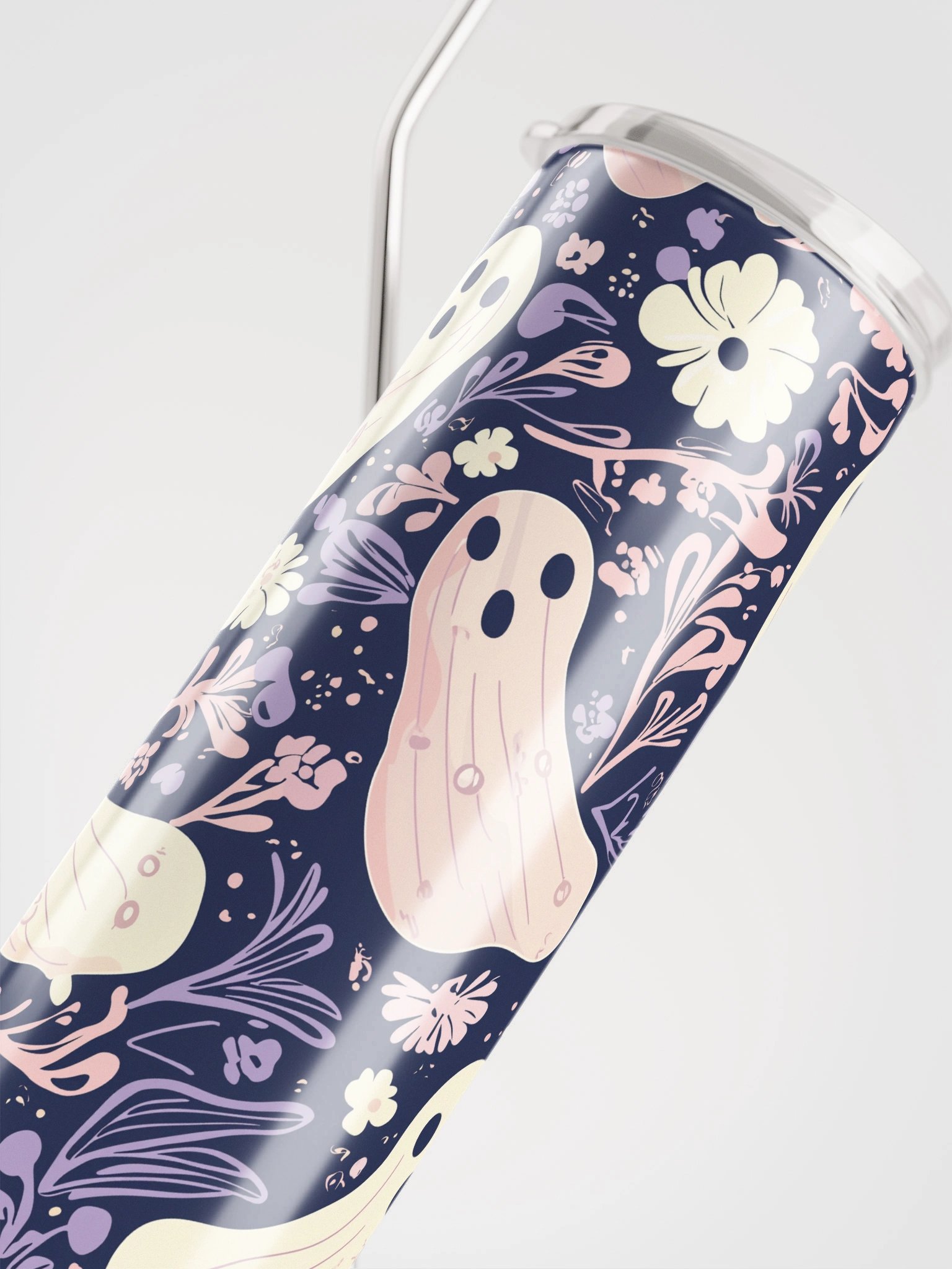 Ghostly Purple Stainless Steel Tumbler product image (4)