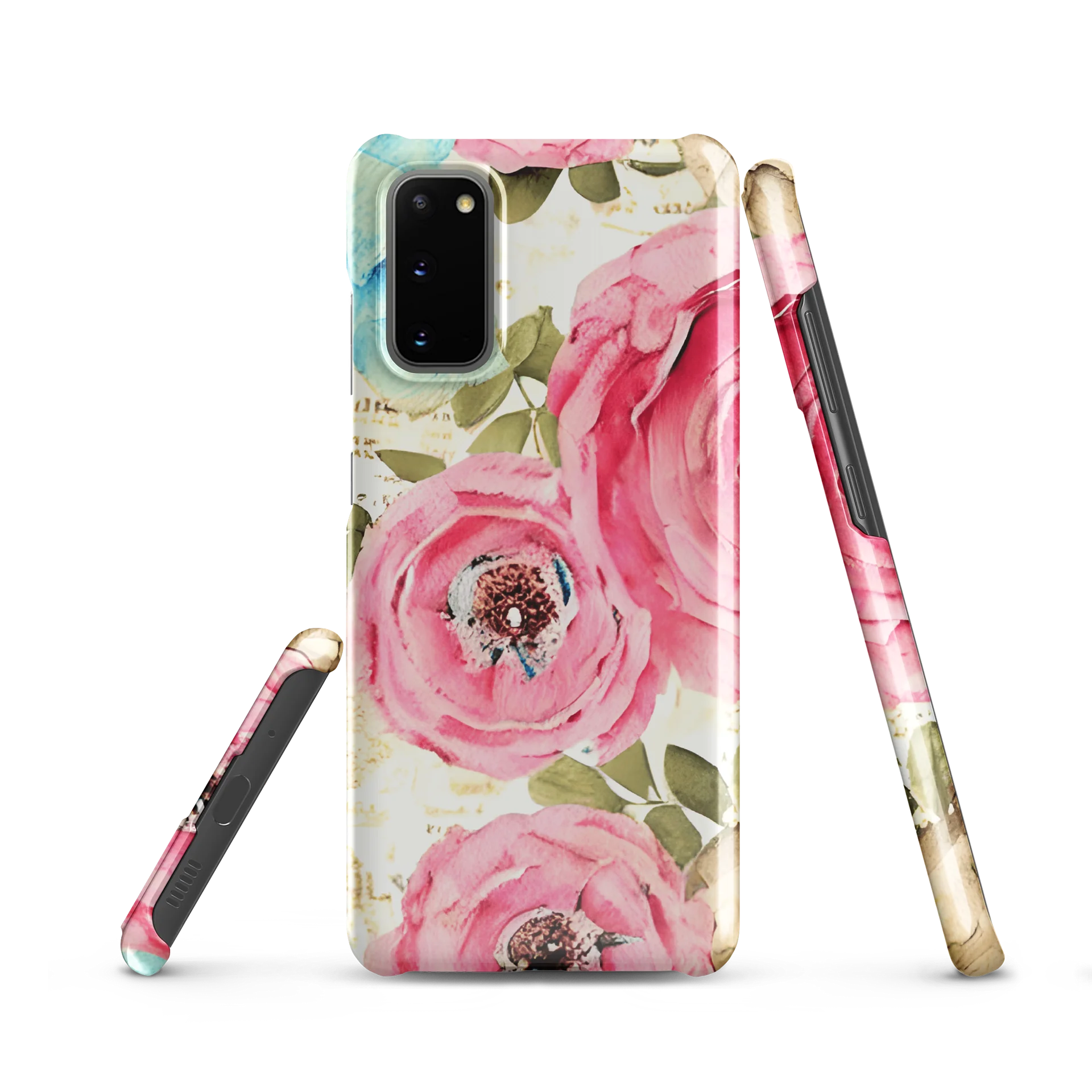 Pink Floral Snap Case for Samsung® product image (7)