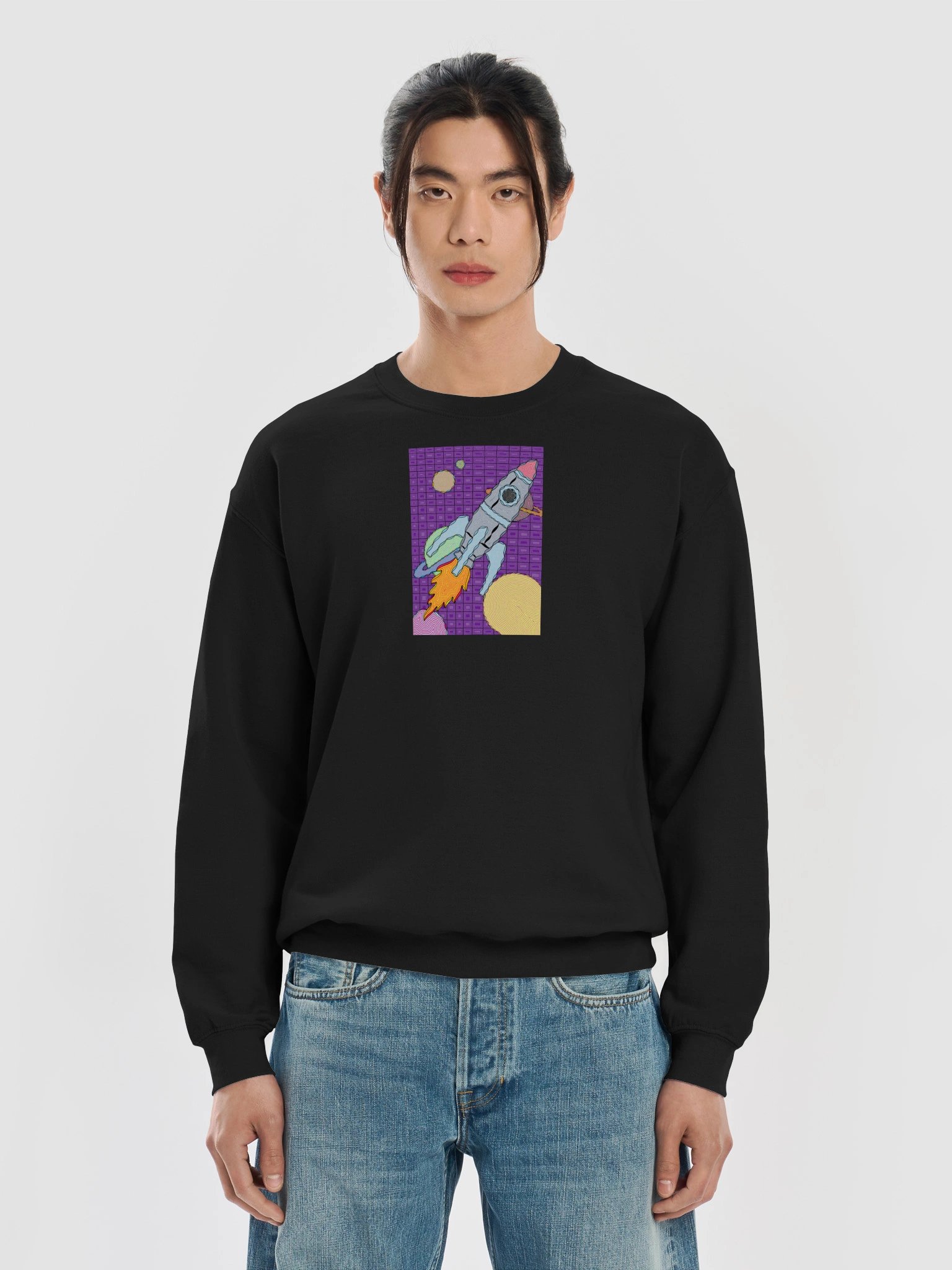 Crewneck Sweatshirt (Space v2) product image (25)