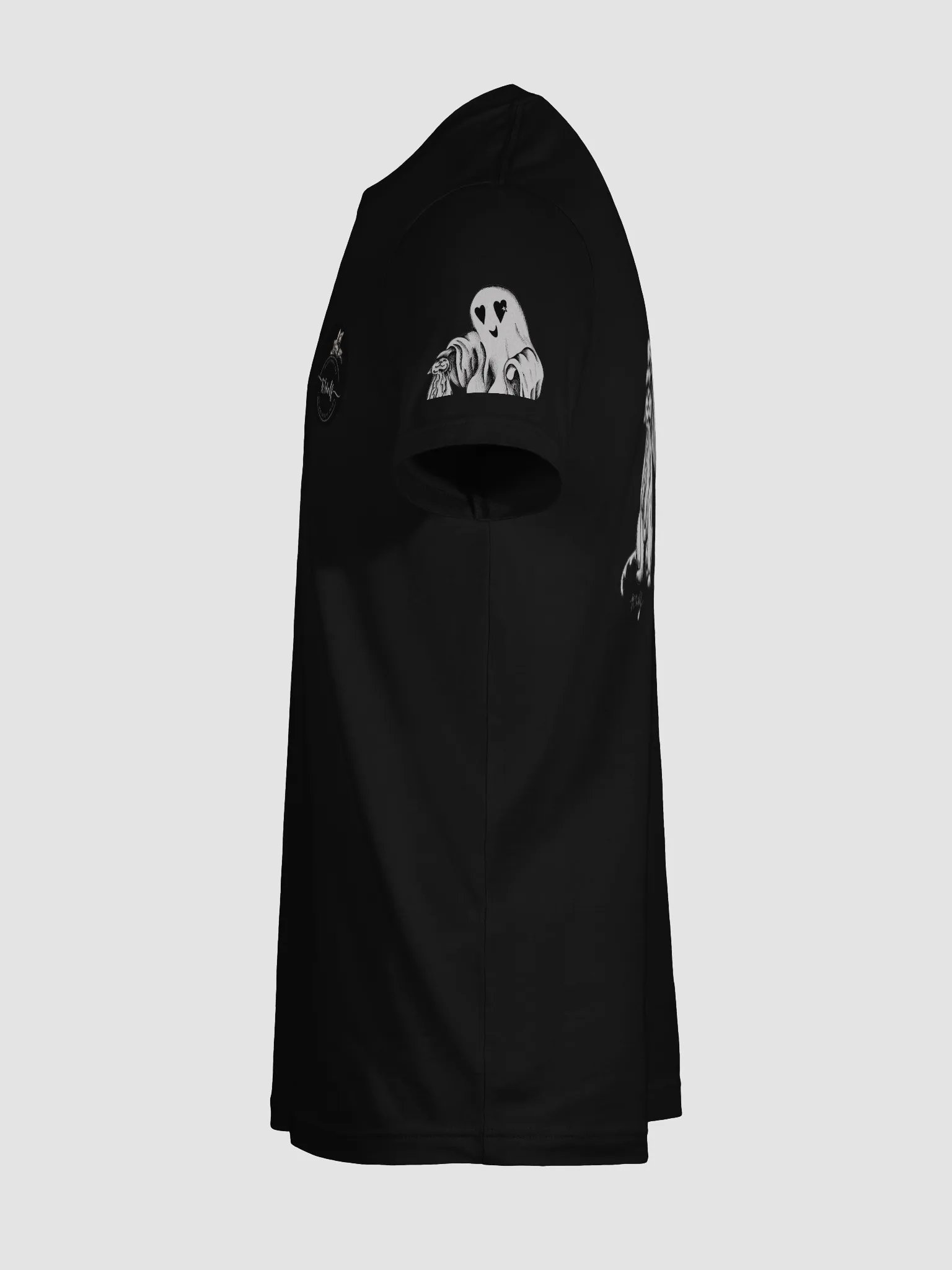 Ghost Cat and Ghost T-Shirt product image (9)