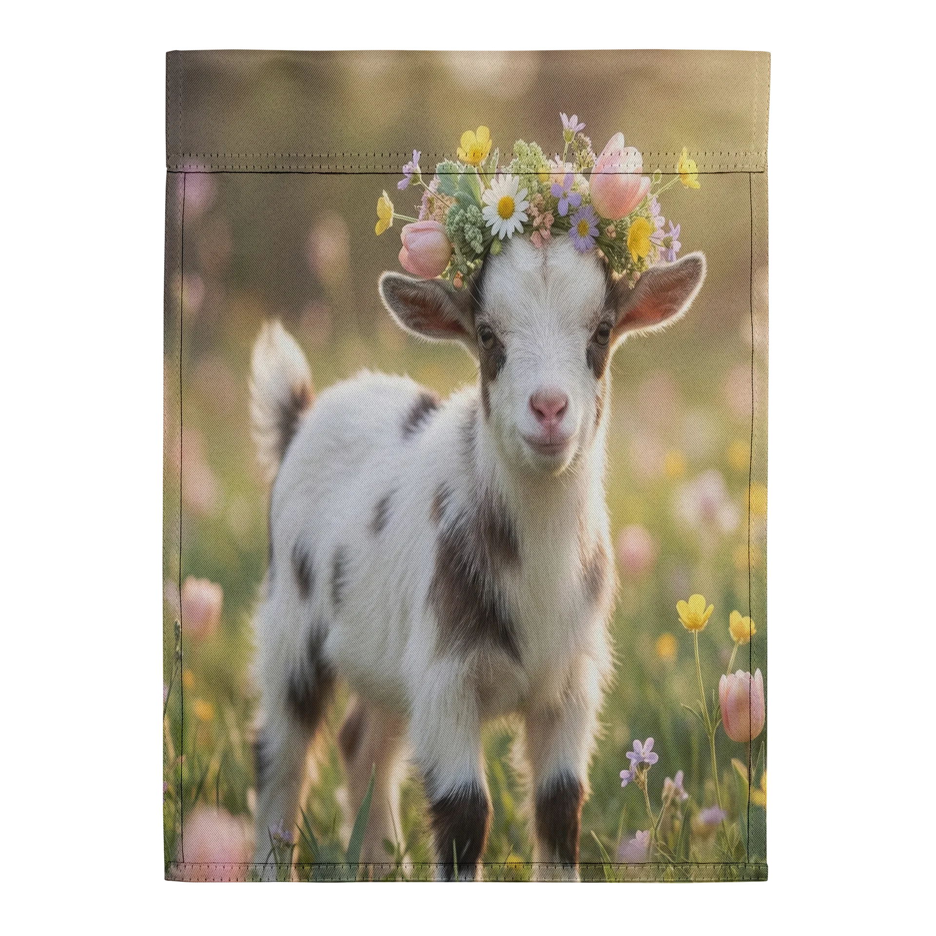 The Flower Crown Kid Farm Flag product image (3)