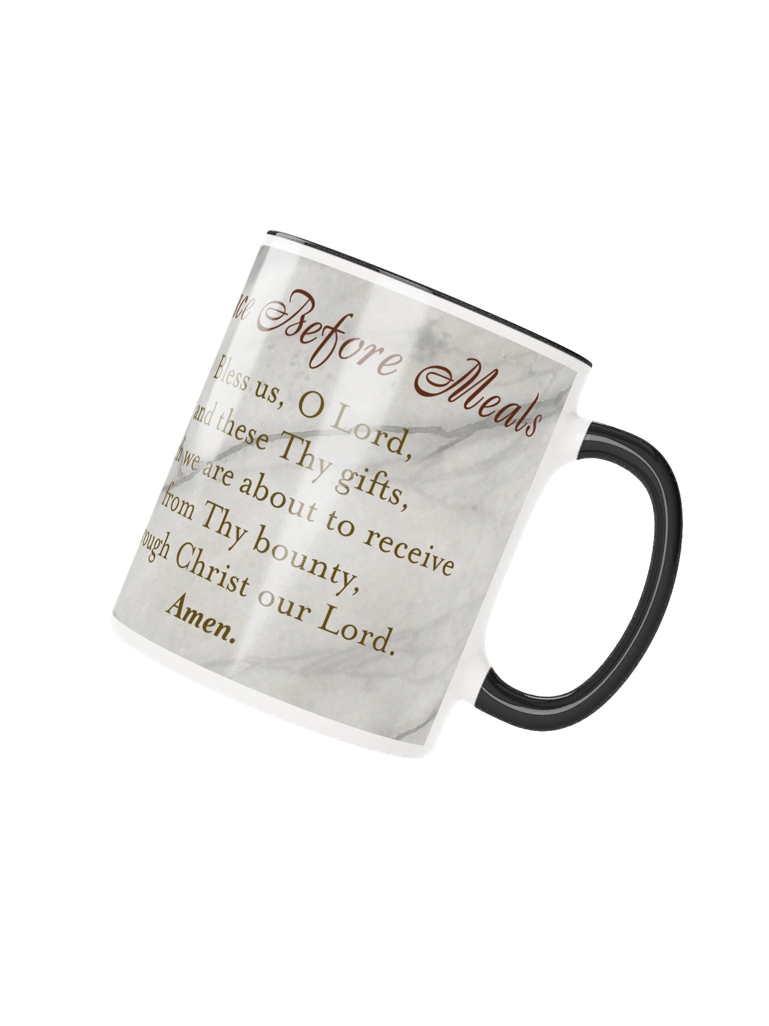 Grace Before Meals Prayer Mug product image (2)