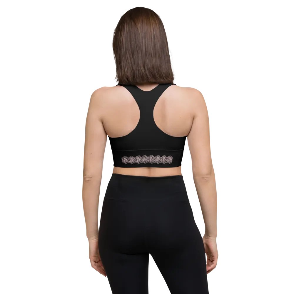 Lace Pink Premium Sportswear Longline Sports product image (2)