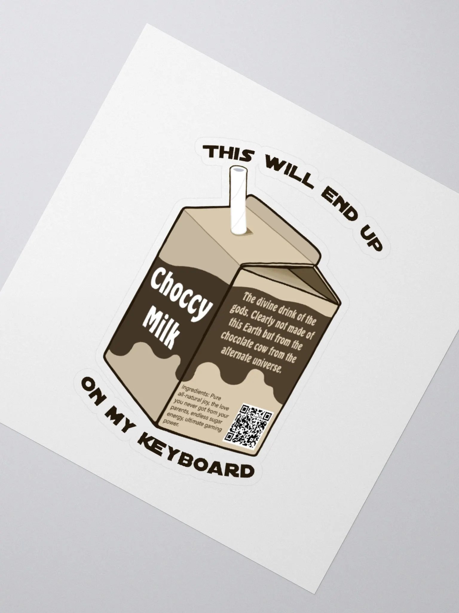 Choccy Milk Sticker product image (4)