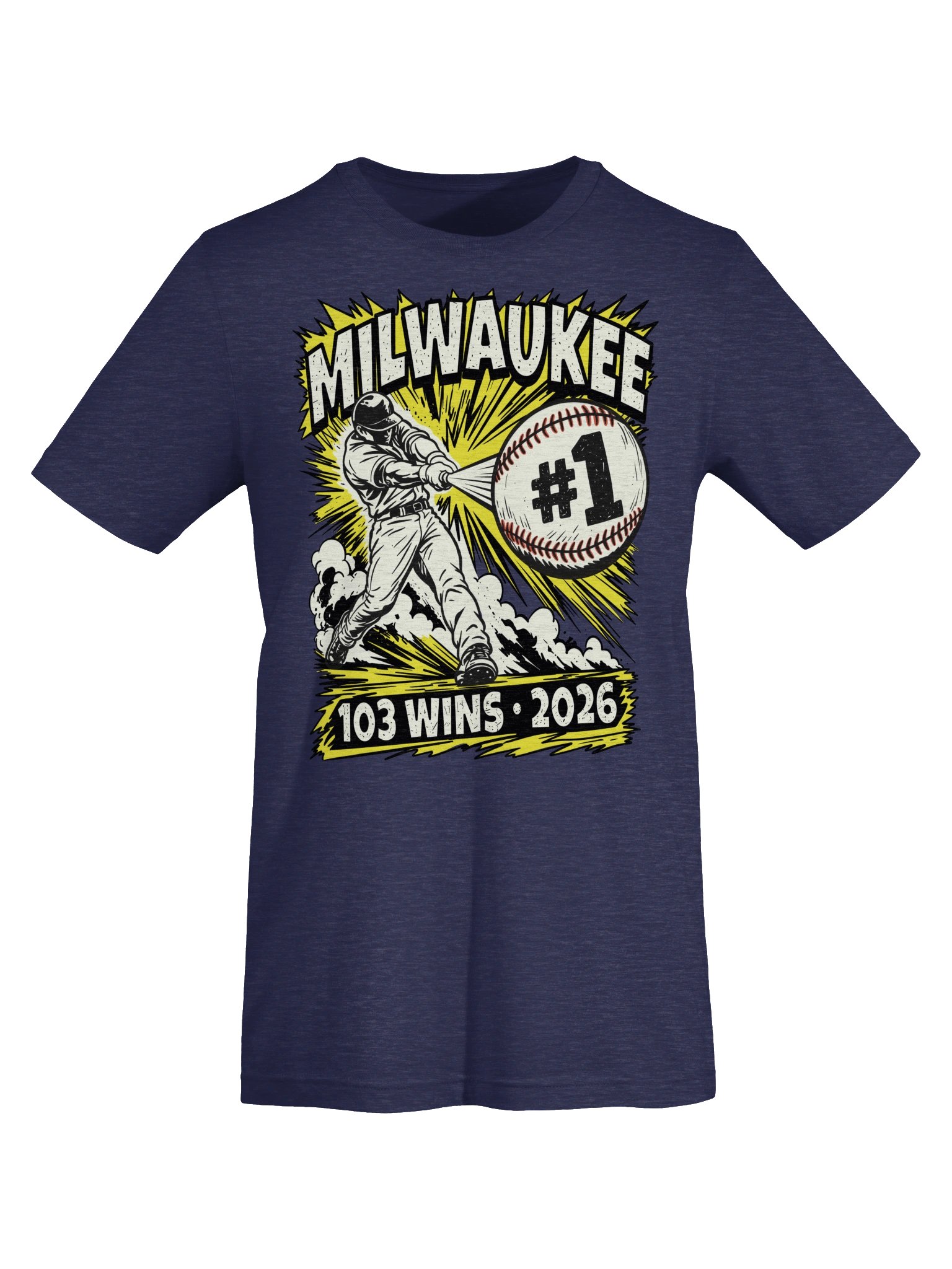 Milwaukee 103 Wins • 2026 Baseball T-Shirt product image (47)