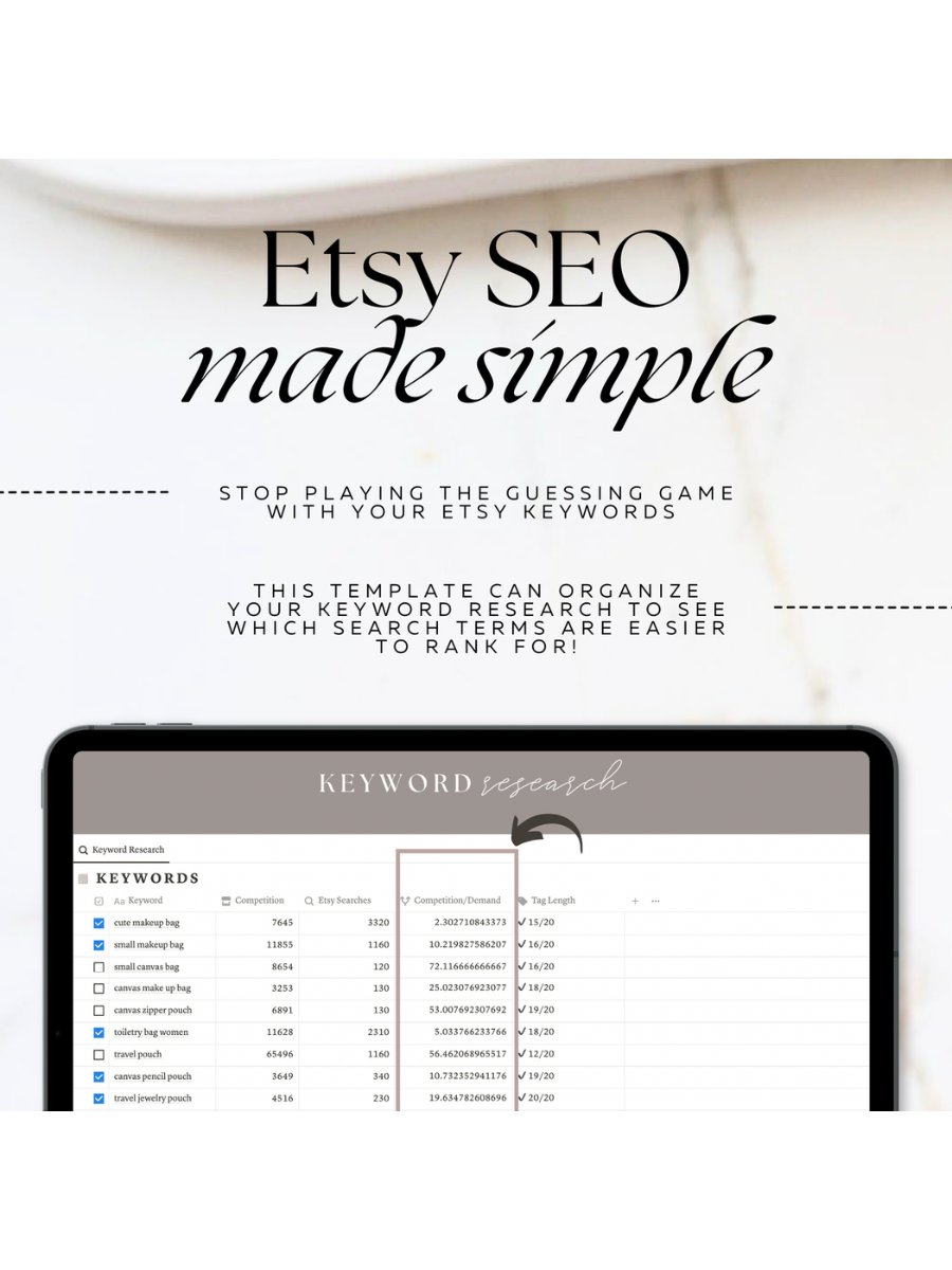 Etsy Shop Planner - Notion Template product image (4)