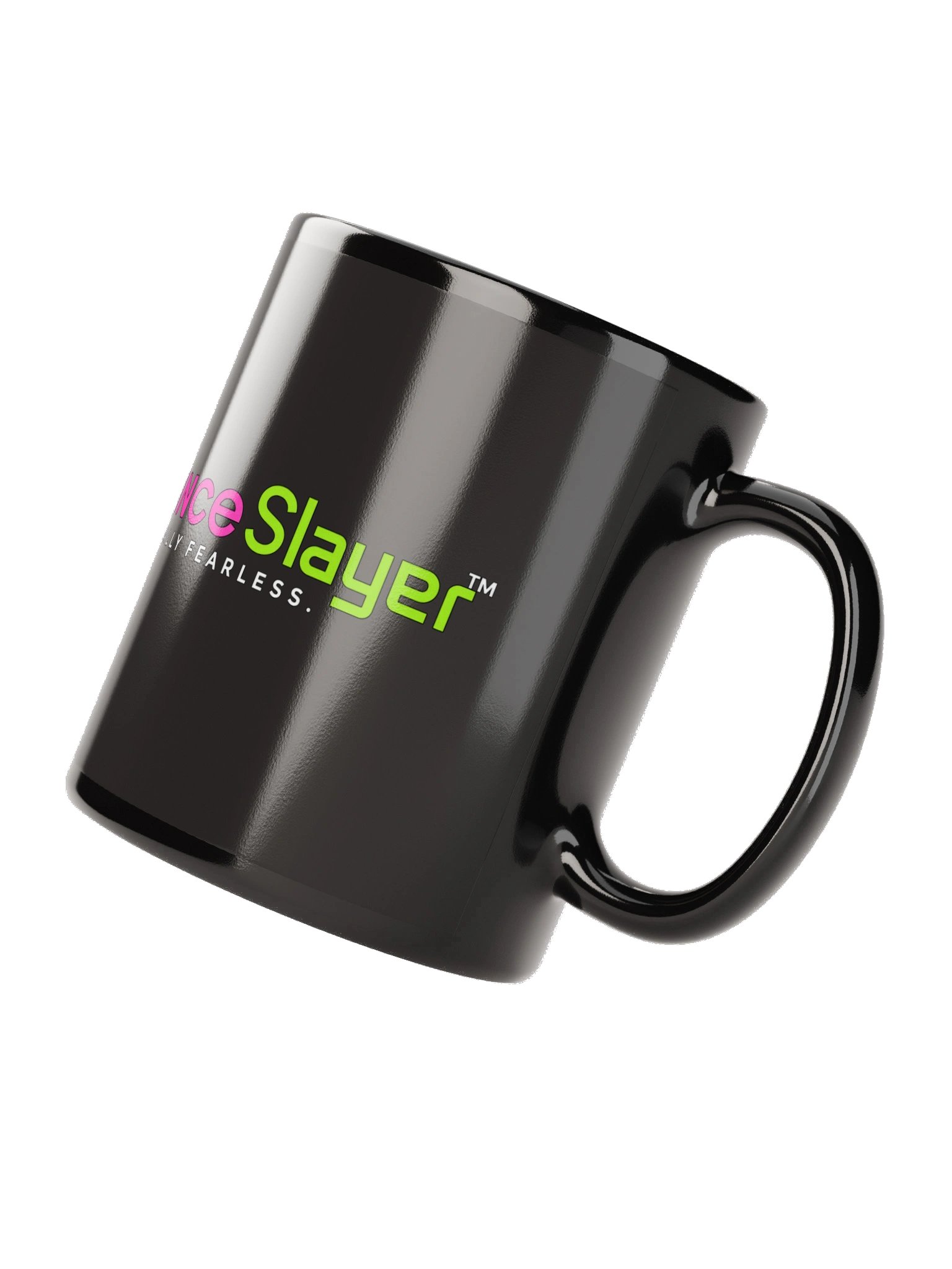 The Finance Slayer™ Black Glossy Mug | Financially Fearless Coffee Mug | Premium Ceramic Coffee Cup product image (4)