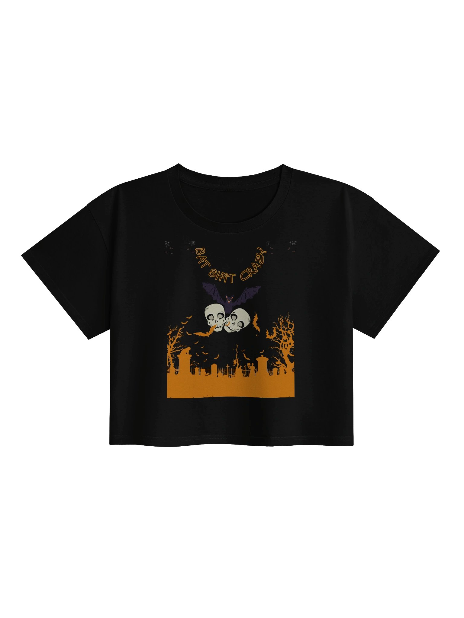Bat Shit Crazy Crop Top product image (9)