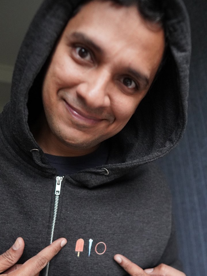 Zipper Hoodie - Popsicle Icicle Testing product image (1)