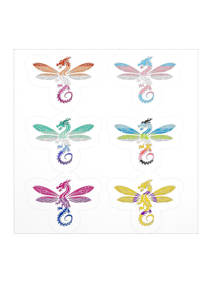 Dragon Fly Creations Pride Sticker Set 1 product image (1)