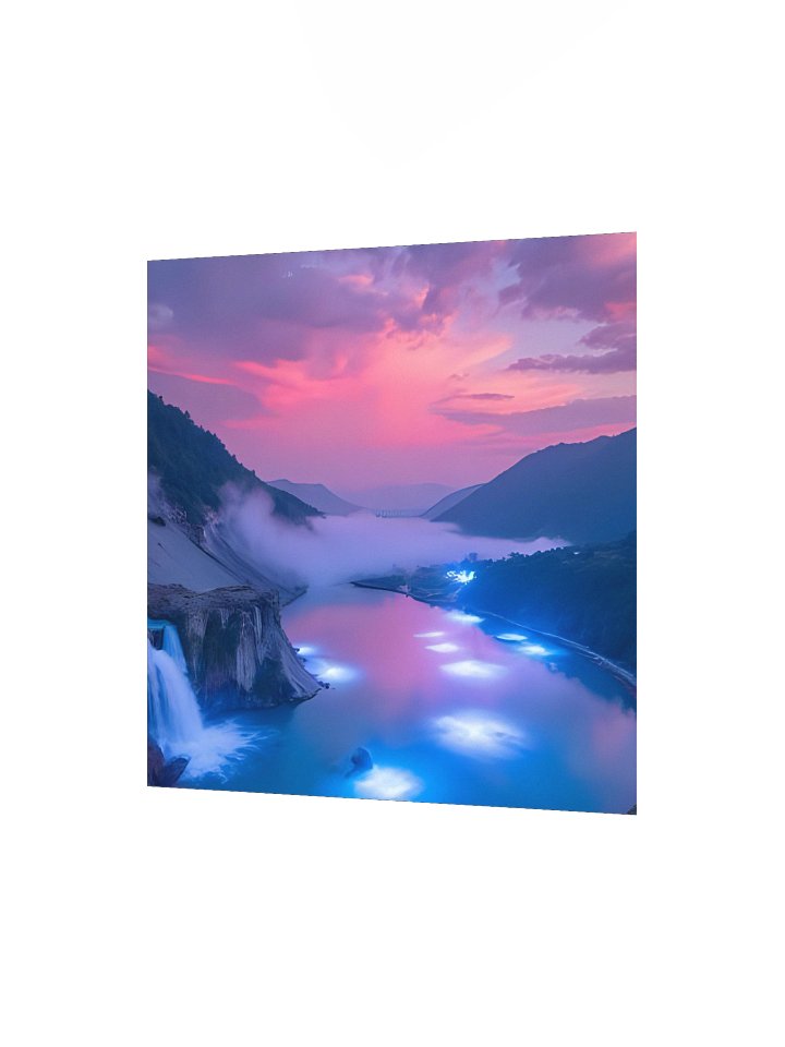 Mystical River Sunrise Poster product image (8)