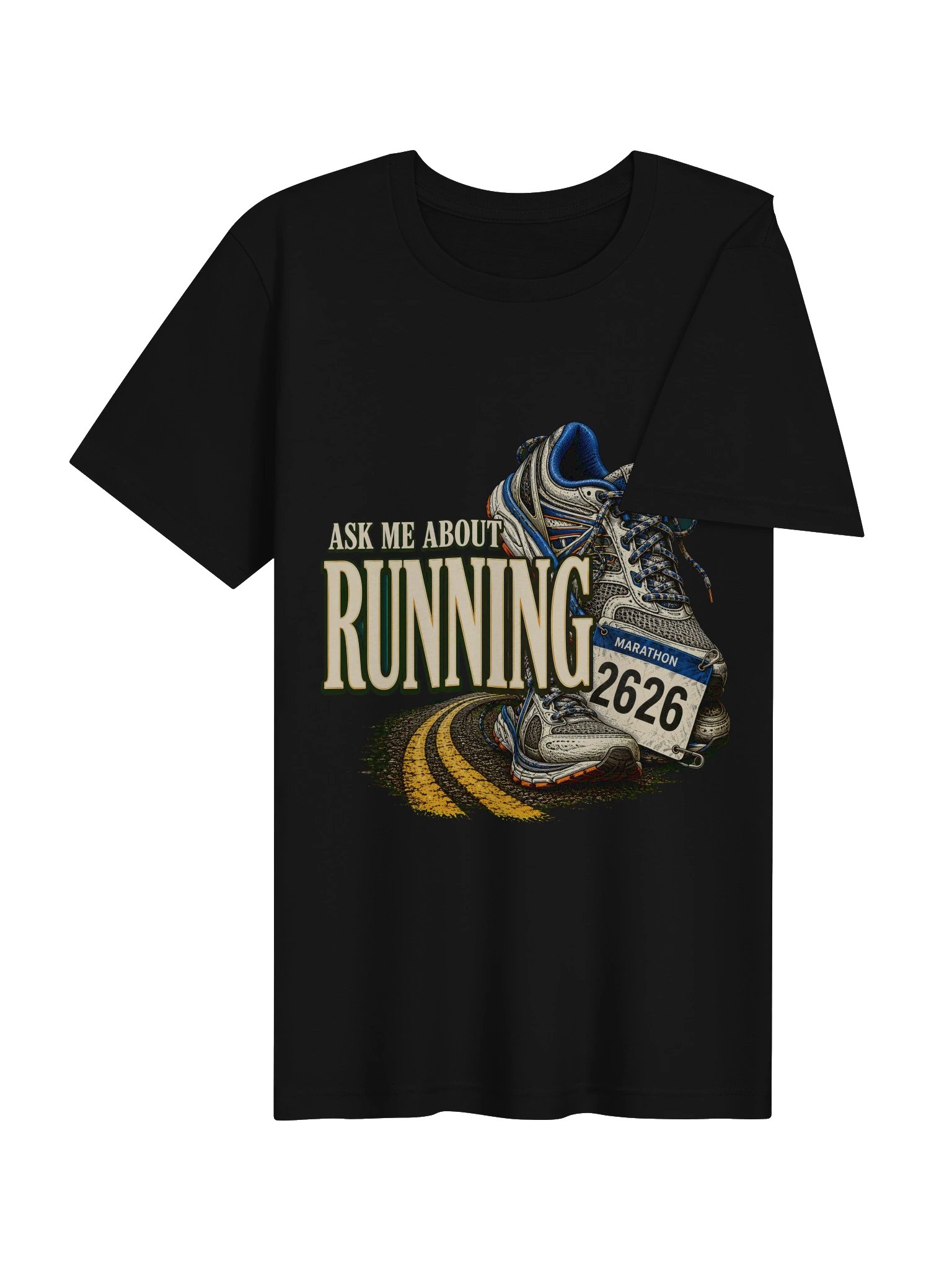 Ask Me About Running Tee product image (19)