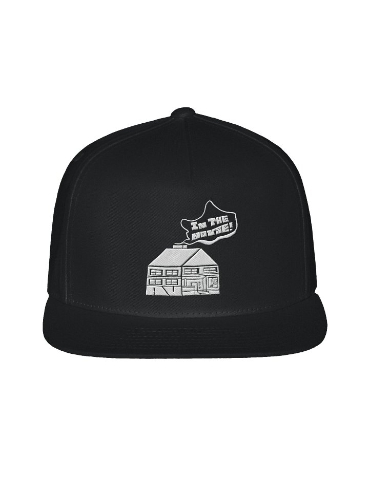 AVintheHouse Logo (Black Snapback) - Yupoong Flat Cap product image (1)