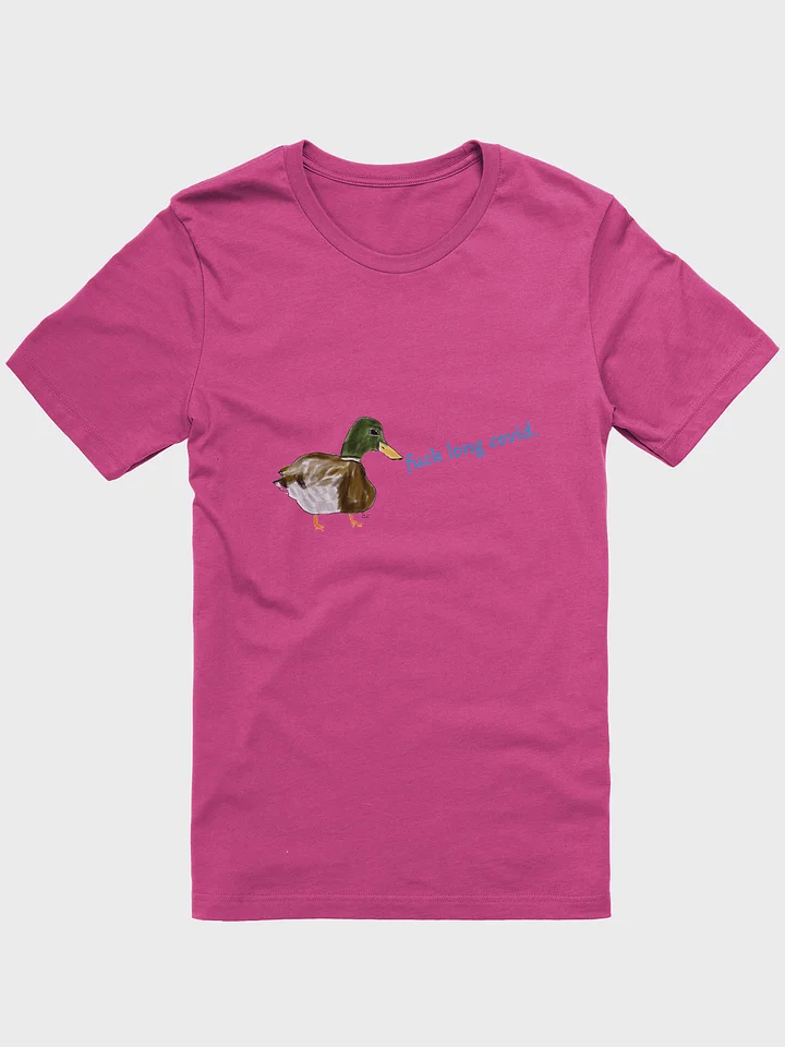 Duck F*CK Long Covid Unisex T-Shirt product image (6)