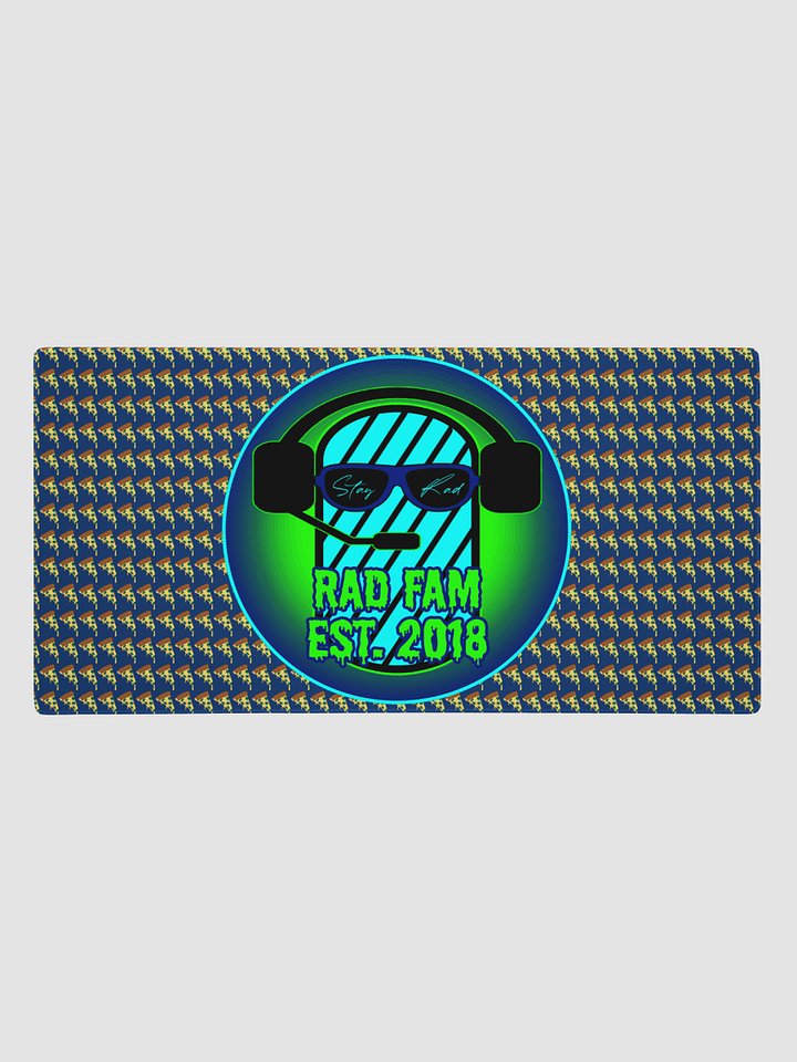 Rad Fam Gaming Mousepad (Blue) product image (1)