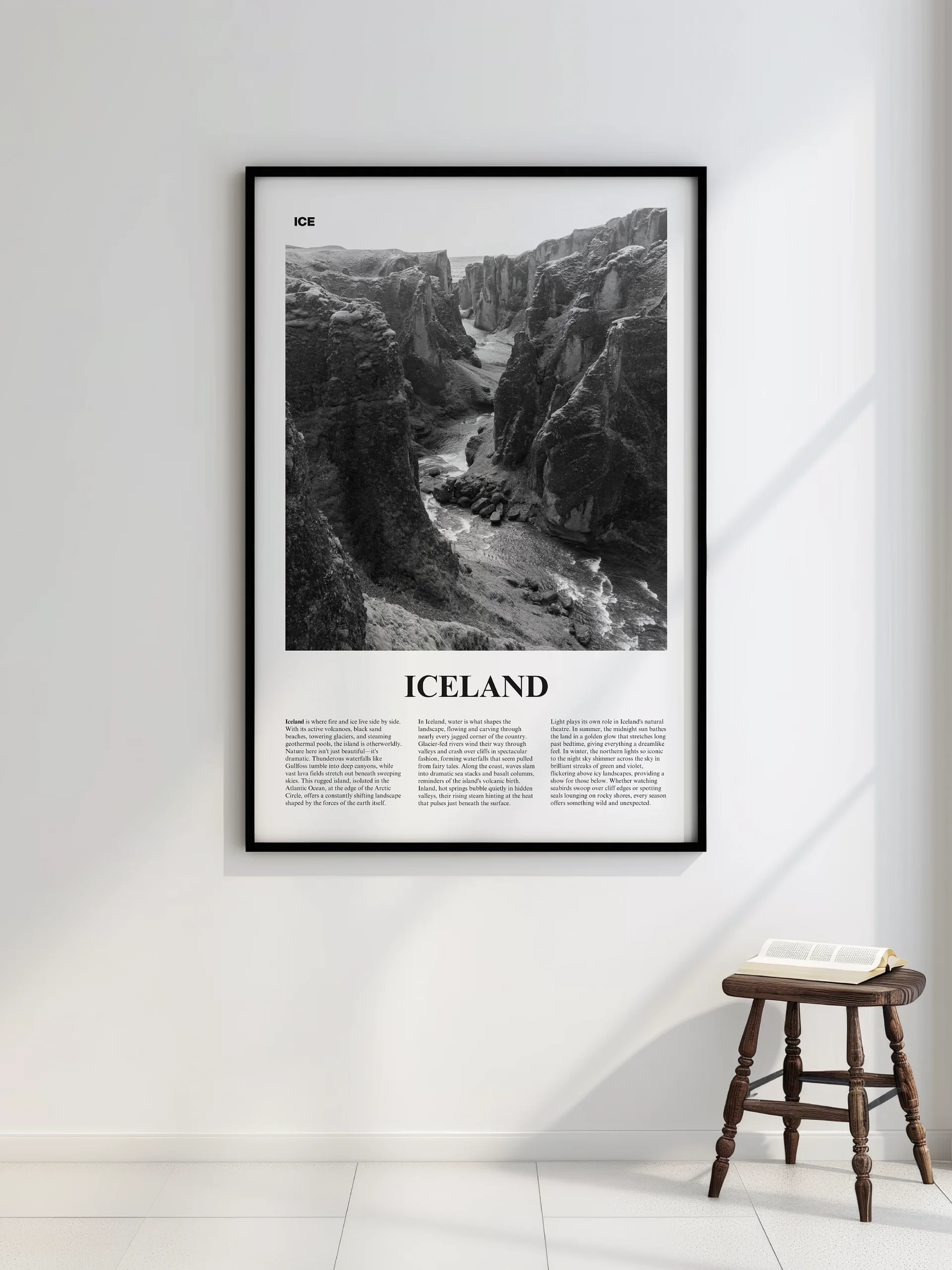 Iceland 02 Newspaper Poster product image (2)