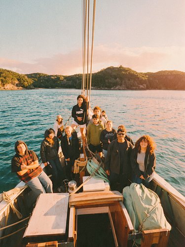 Making new friends at sea! 🌊