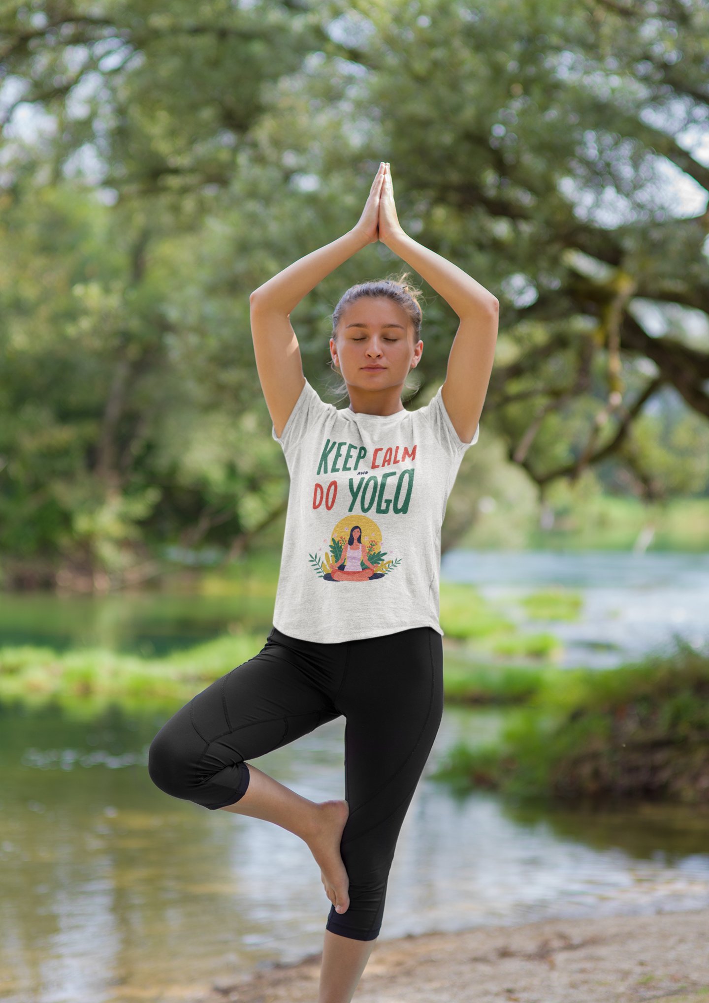 Yoga Enthusiast T-Shirt - Keep Calm and Do Yoga product image (67)