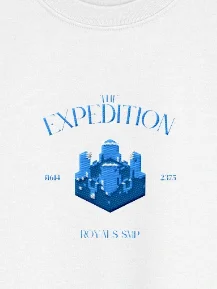 The Expedition Embroidered Sweatshirt - Royals SMP product image (1)