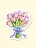Tulip Bouquet - Sticker 3x3