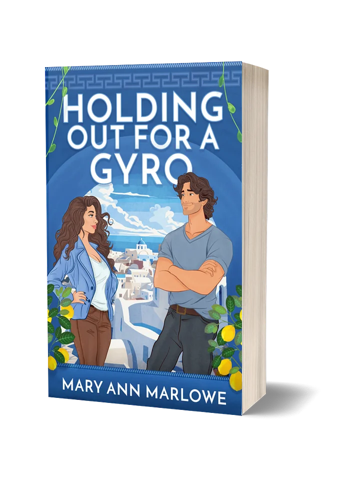 Holding Out For a Gyro | Signed Paperback | Scratch and Dent product image (1)