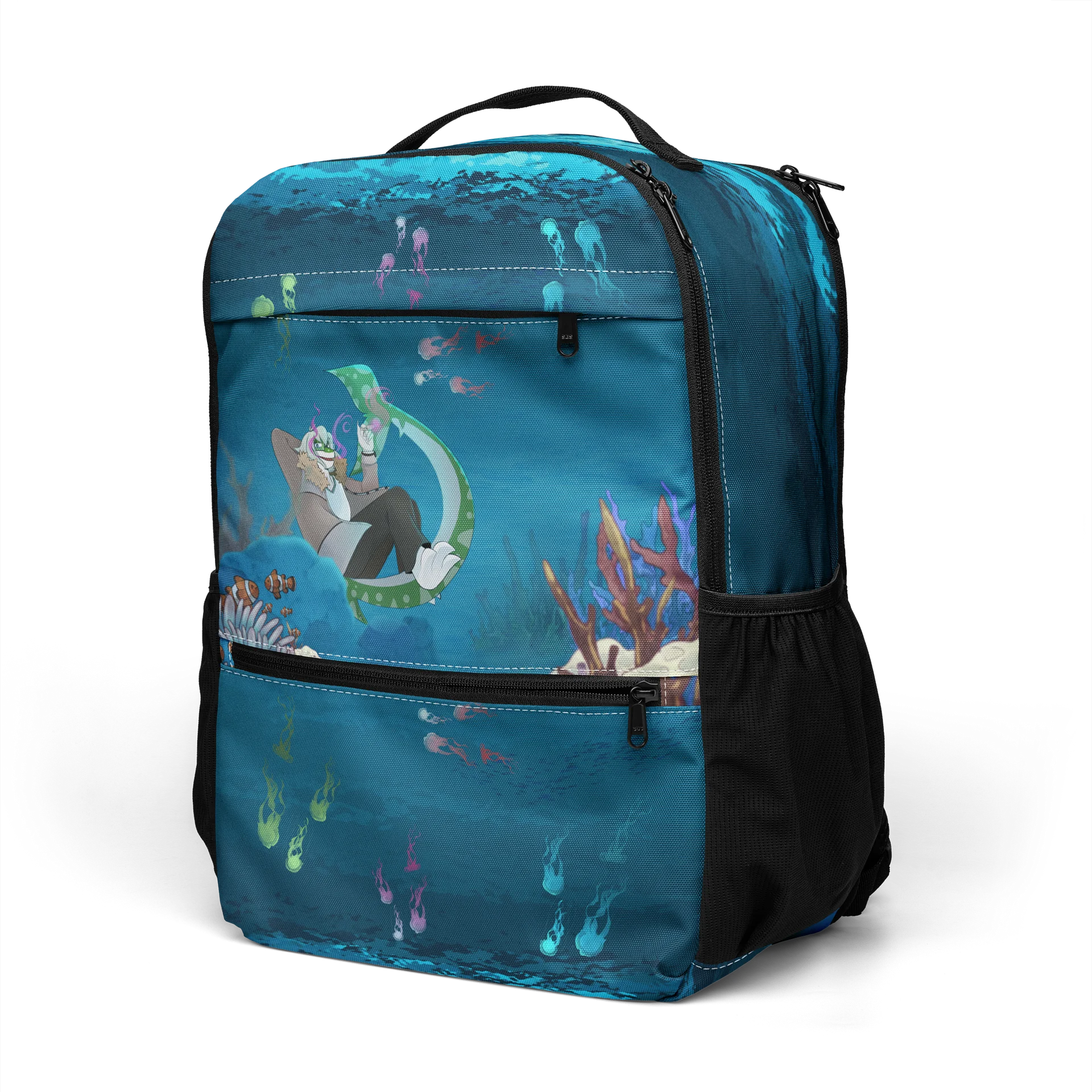 "Ocean's Delight" - Backpack product image (5)