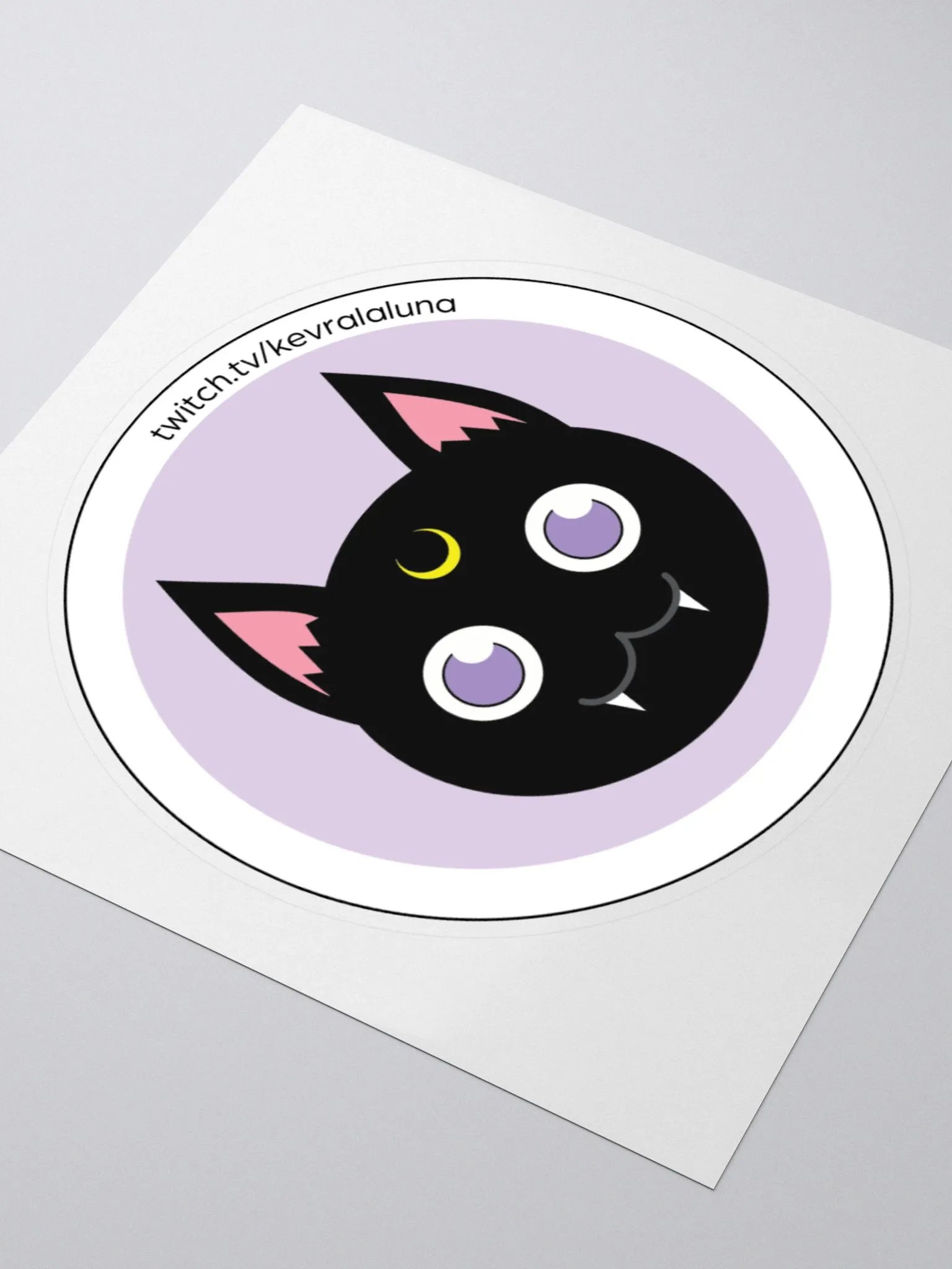 Blackcat Emote Sticker product image (6)