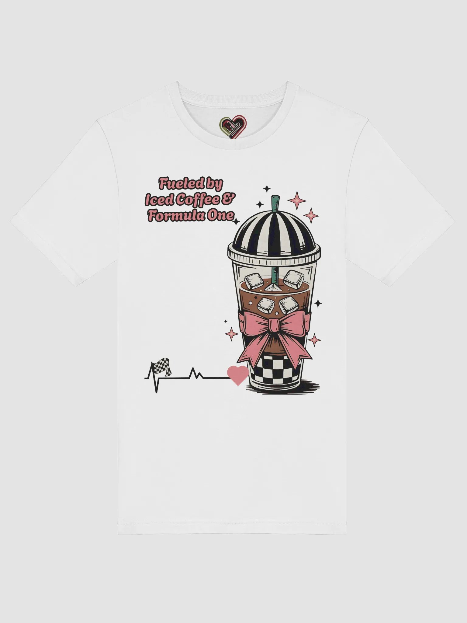 Iced Coffee and Formula 1 Graphic Tee product image (3)