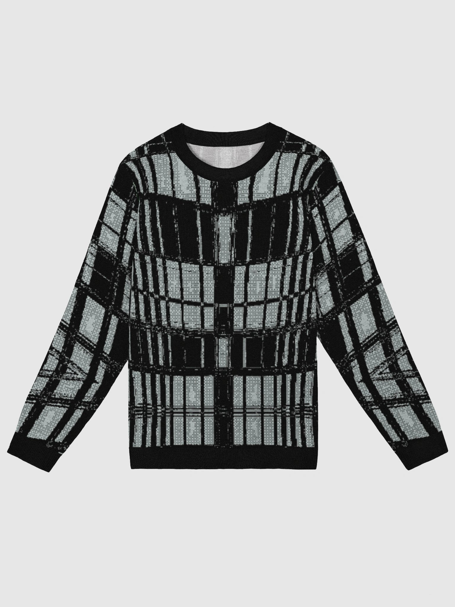 Static Drift B&W | Knitted Crewneck product image (2)