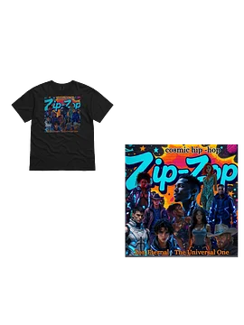Zon Eternal TEE - ZZ + Zip- Zop / Cosmic Hip-Hop