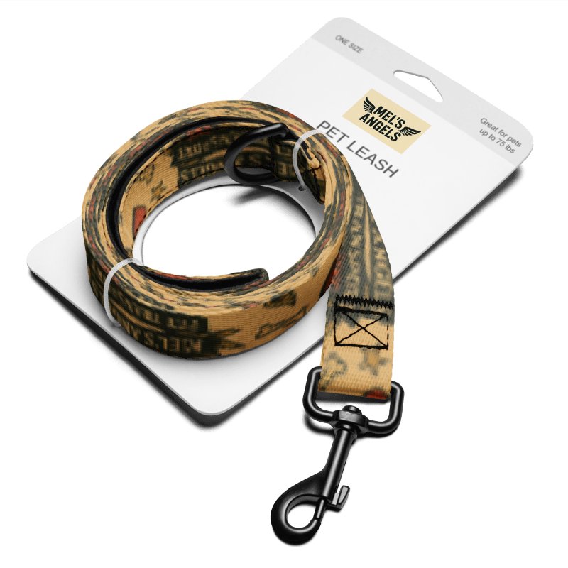 Mel’s Angels Custom Dog Leash – Vintage Tattoo Flash Print, 6ft Durable Polyester Lead with Padded Handle product image (7)