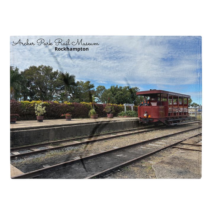 Archer Park Rail Museum blanket product image (1)
