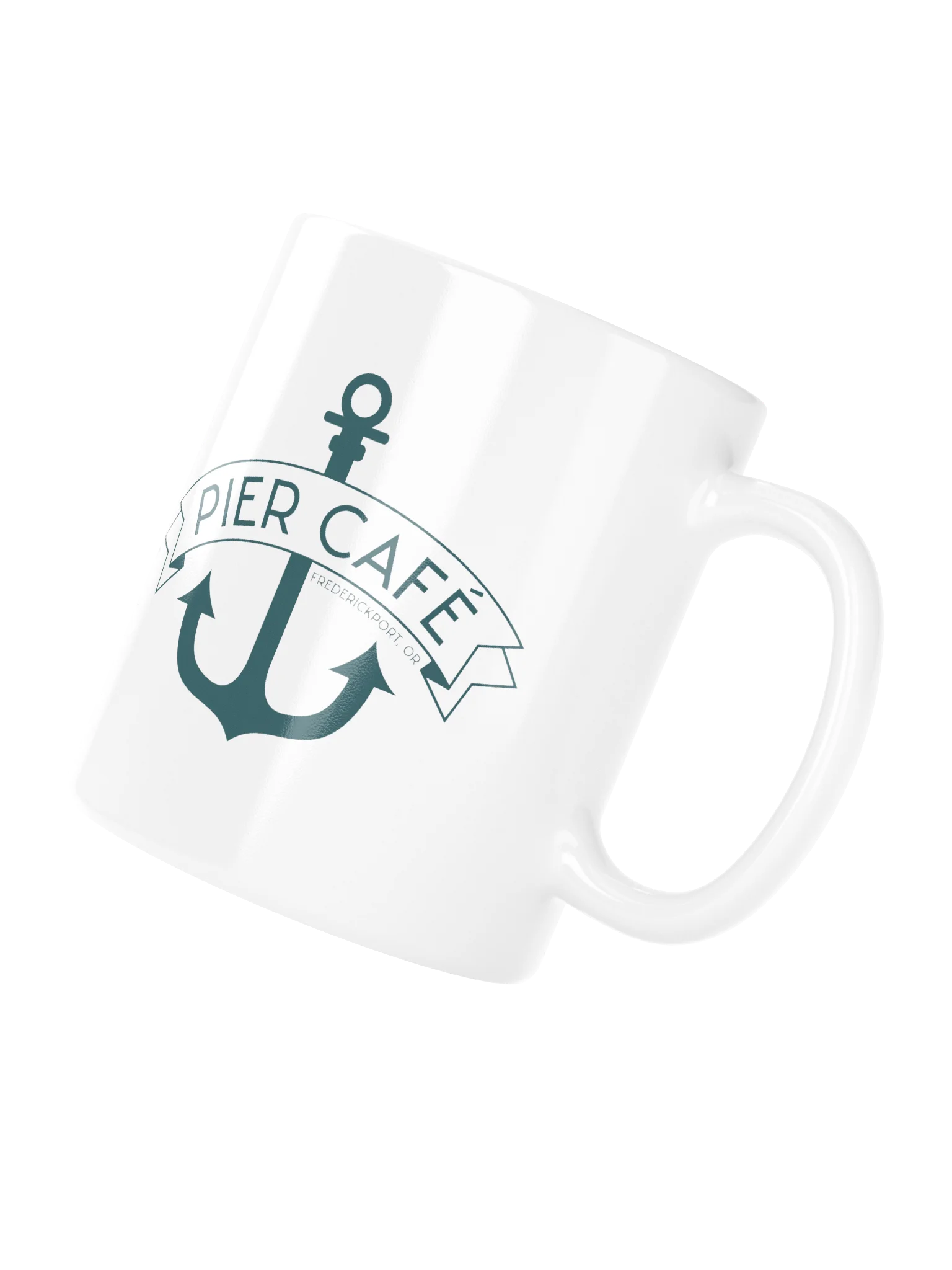 Pier Café Teal Coffee Mug product image (4)