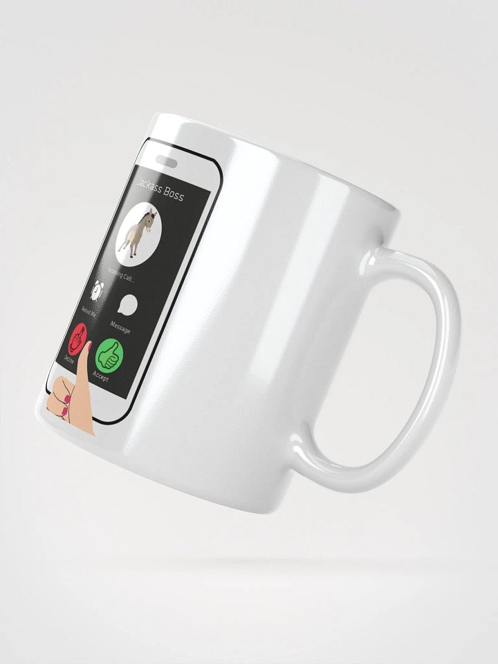 When The Boss Calls - White Mug product image (5)