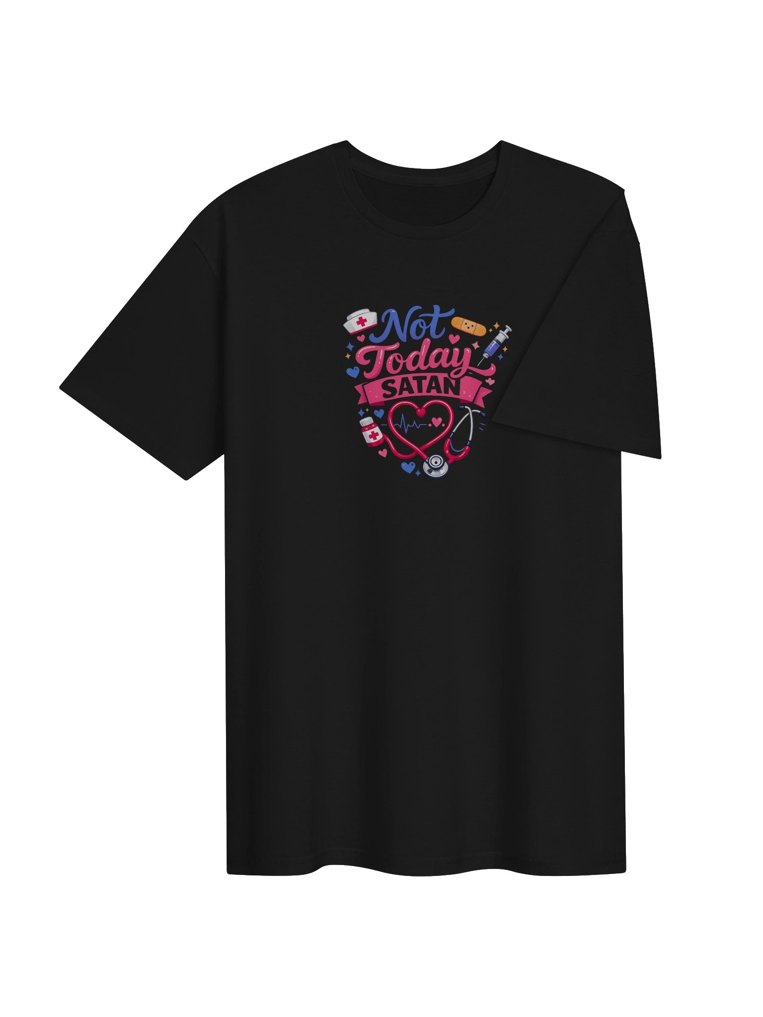 Nt Today Satan Nurse Unisex Soft T product image (4)