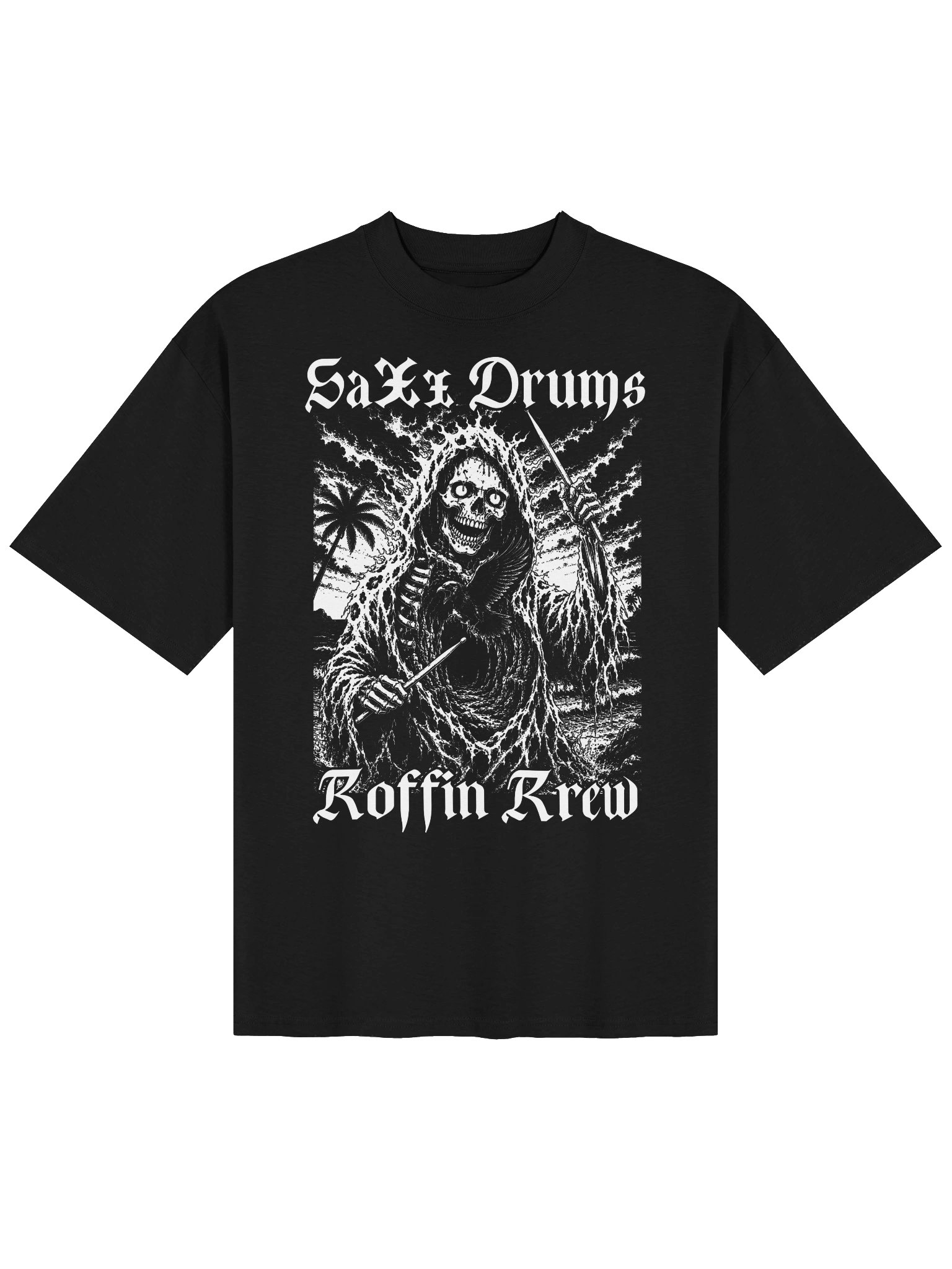 Grave Rhythm Oversized T - Shirt product image (1)