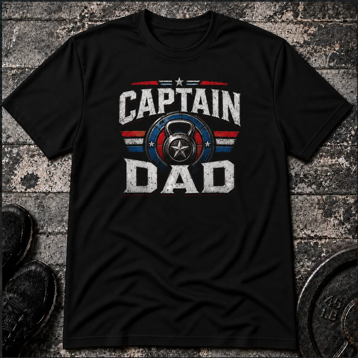 Captain Dad T-Shirt product image (1)
