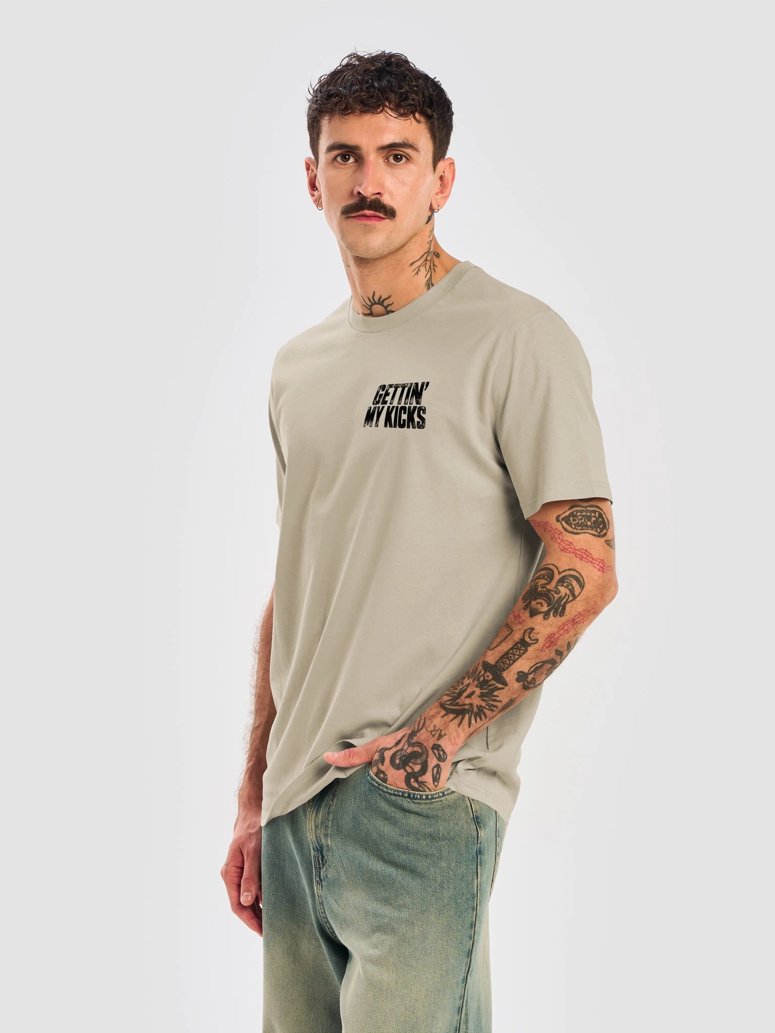 Gettin’ My Kicks Light Tee – Men product image (7)