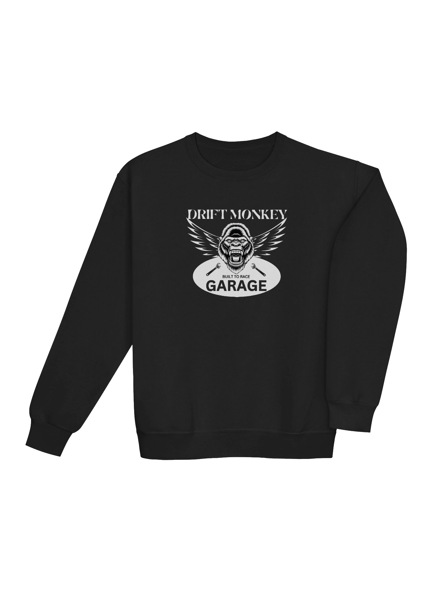Drift Monkey Built to Race Garage Sweatshirt product image (11)